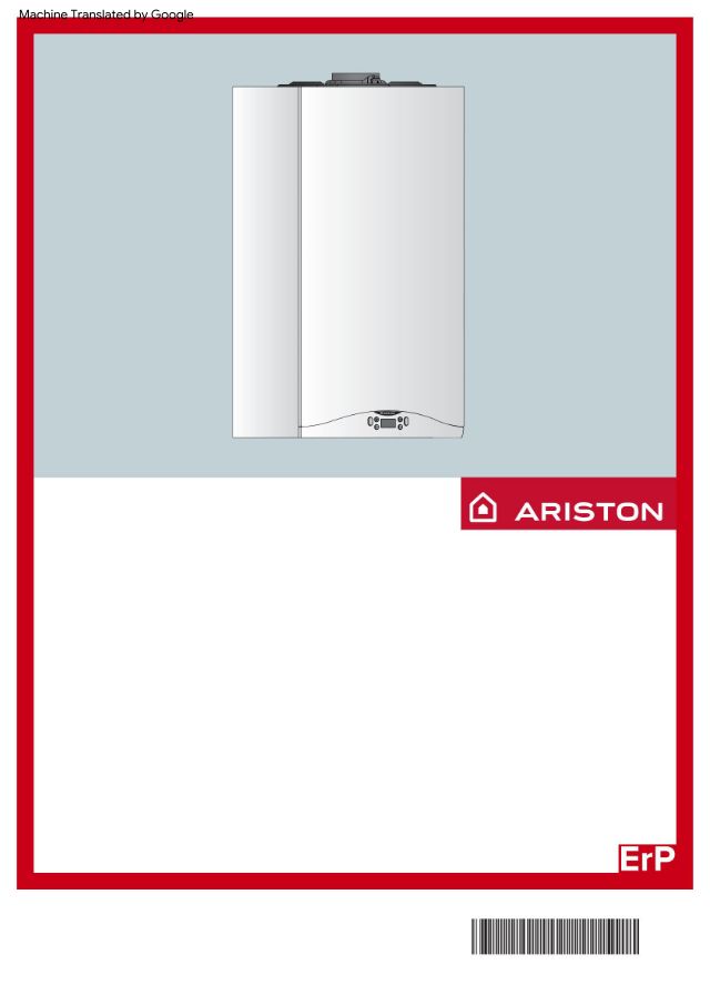 Première page : Notice d'installation Ariston HS PREMIUM 30 EU (NG/LPG)