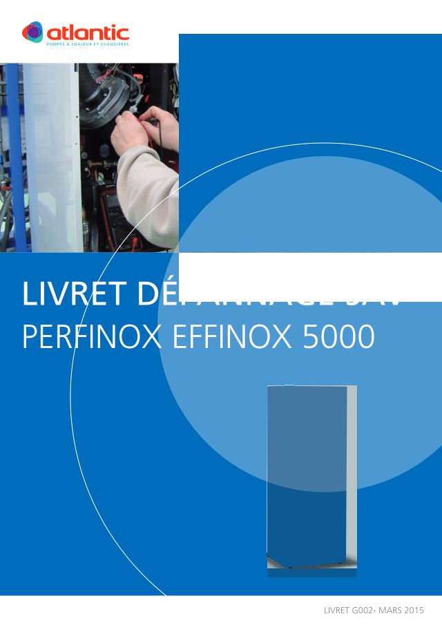 Première page : Guide de dépannage Atlantic PERFINOX 4024 VI