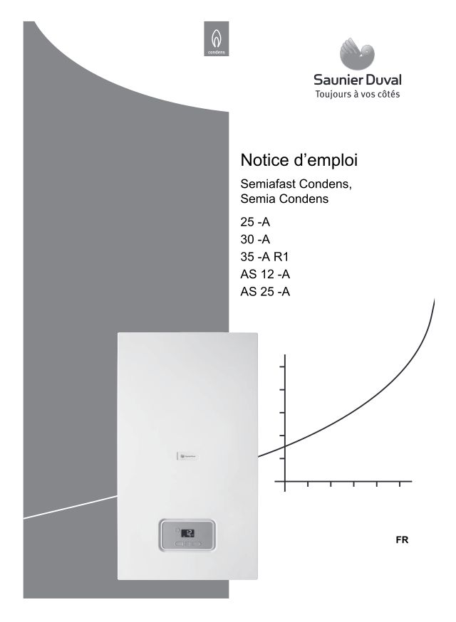 Premiere page : Notice d'utilisation Saunier Duval SemiaFast Condens 35 (0010019940)
