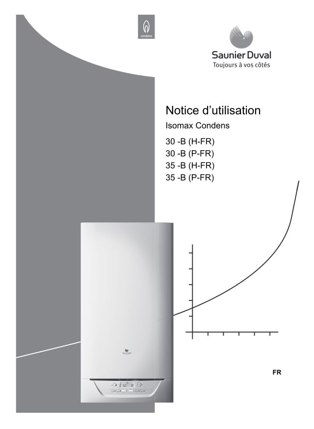 Première page : Notice d'utilisation Saunier Duval IsoMax Condens 35-B H-P