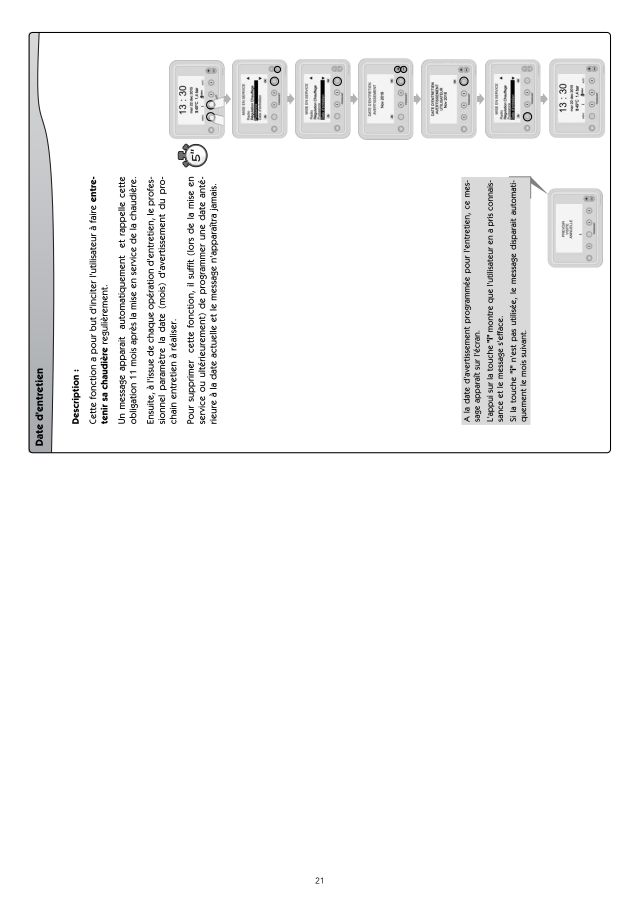 Première page : Notice de maintenance Frisquet HYDROCONFORT VENT EVOLUTION VISIO 25 KW 80-120L @1229000-