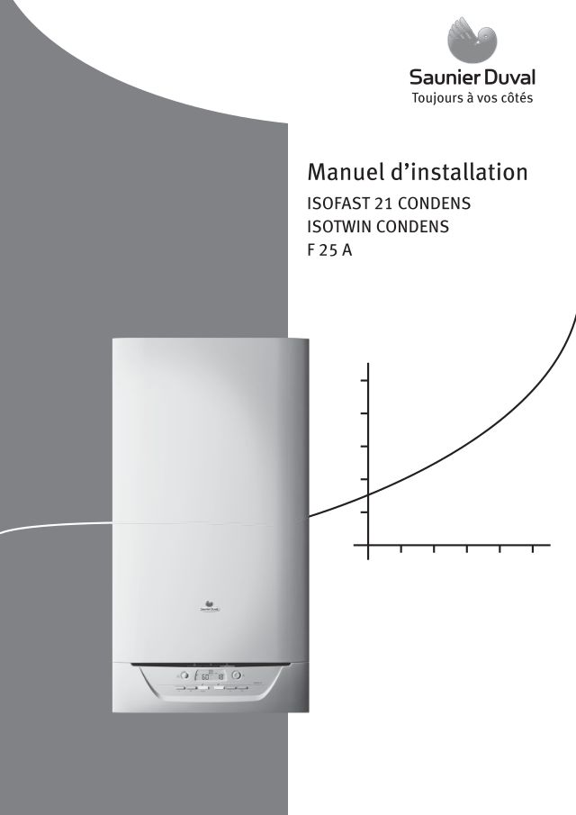 Première page : Notice d'installation Saunier Duval Isofast 21 Condens F 25-A