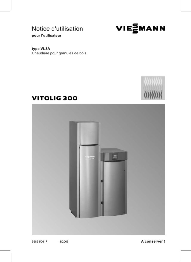 Premiere page : Notice d'utilisation Viessmann Corps Vitolig 300 VL3A 25,9kW avec isol. (7192367)