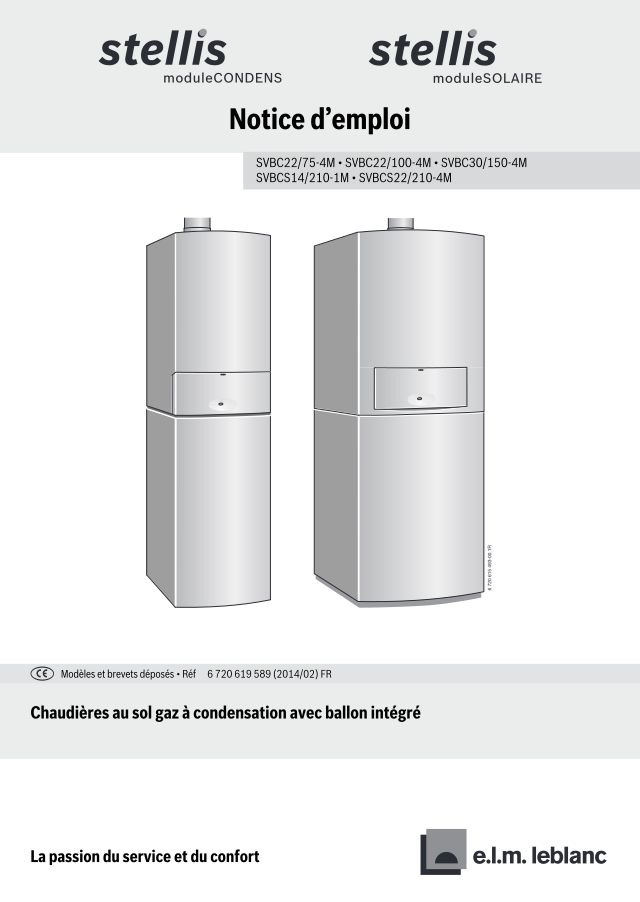 Premiere page : Notice d'utilisation Elm Leblanc SVBCS22/210-3HN (7714311078)