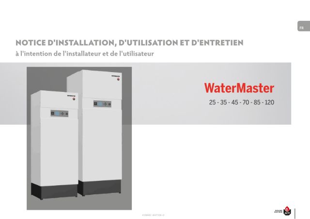 Premiere page : Notice d'installation ACV WaterMaster 45 (787019)