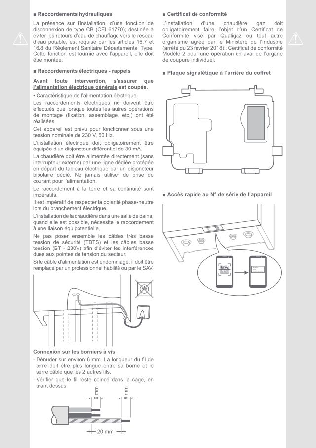 Première page : Schéma électrique Atlantic NAEMA 3 MICRO 35