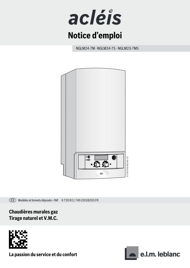 Premiere page : Notice d'utilisation Elm Leblanc AMELIA NGLM23-7MN5 (7716705072)