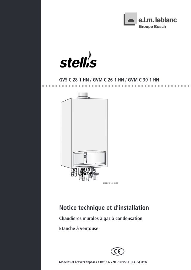 Premiere page : Notice d'installation Elm Leblanc GVM C26-1HN (7713231751)
