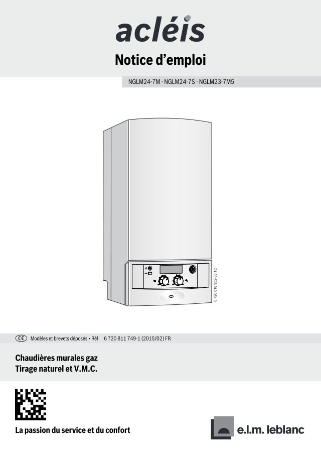 Premiere page : Notice d'utilisation Elm Leblanc ACLEIS NGLM23-7MN5 (7716705072)