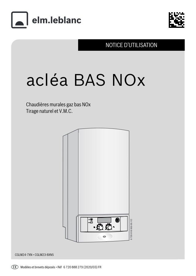 Premiere page : Notice d'utilisation Elm Leblanc CGLM24-7XN (7716705092)