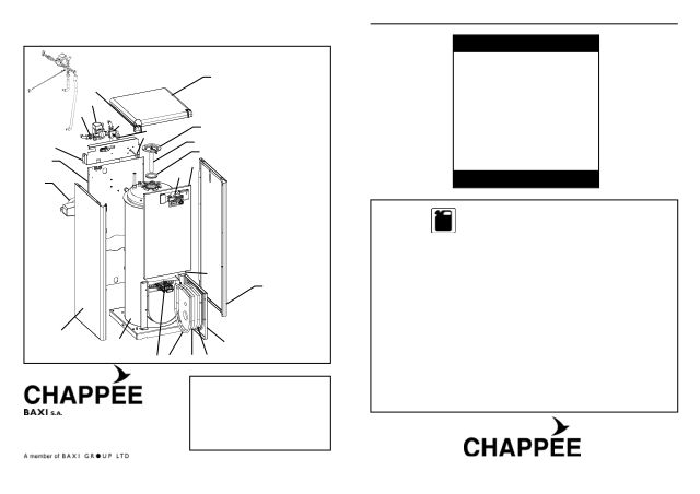 Première page : Notice d'utilisation Chappee MUTINE EVOLUTION