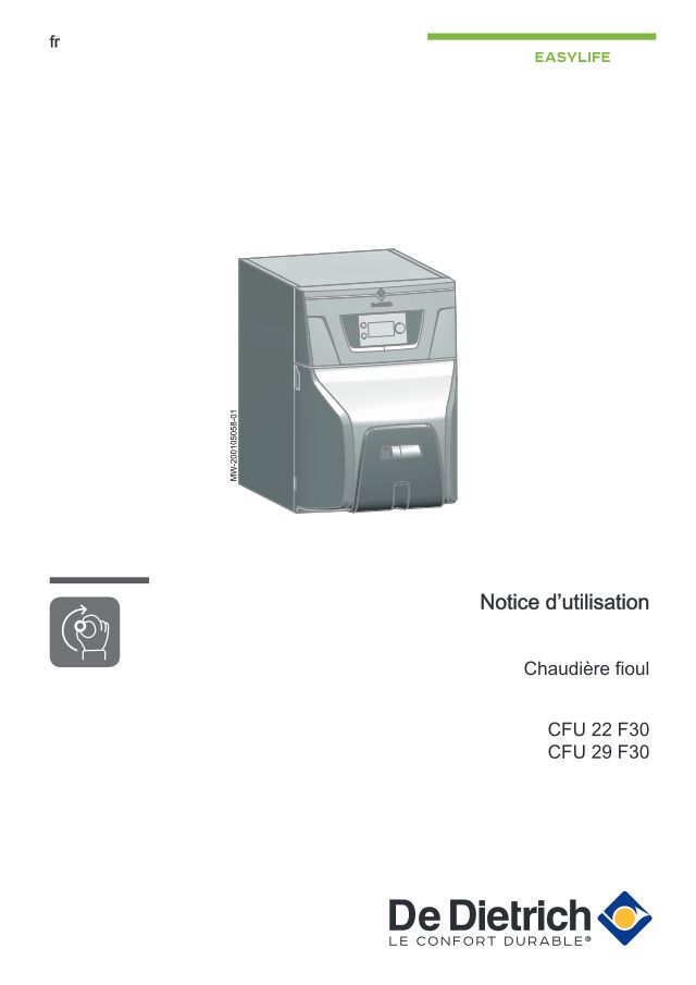 Premiere page : Notice d'utilisation De Dietrich CFU 22 F30