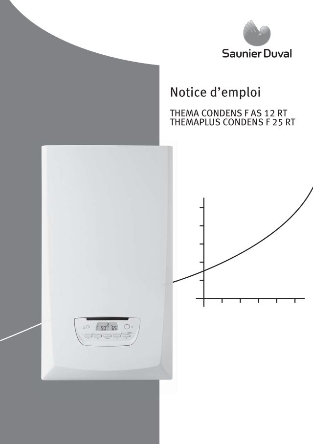 Première page : Notice d'utilisation Saunier Duval ThemaPlus Condens F 25 RT
