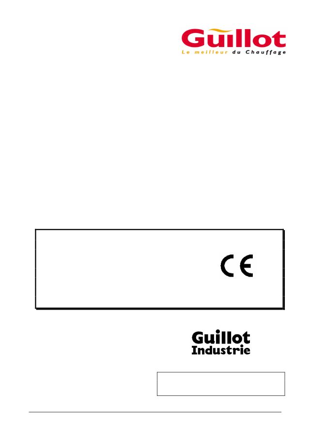 Premiere page : Notice d'installation Atlantic Solutions Chaufferie CONDENSAGAZ E 465 (20Mb 4B) (040291)