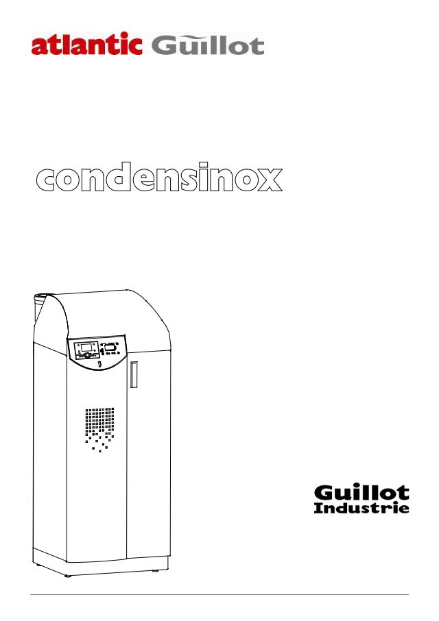 Première page : Notice d'installation Atlantic Solutions Chaufferie CONDENSINOX 80
