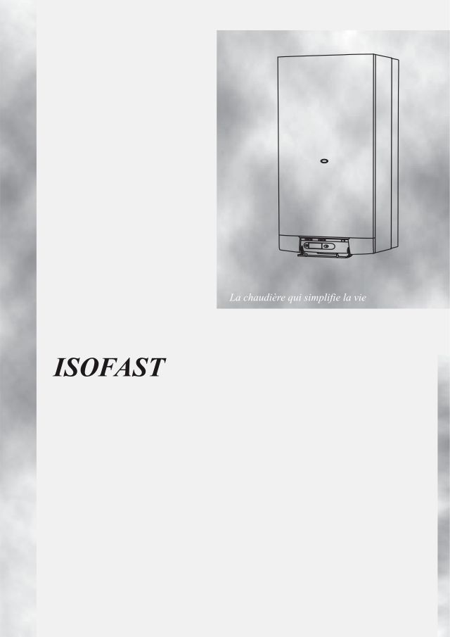 Première page : Notice d'installation Saunier Duval ISOFAST C 24 E V