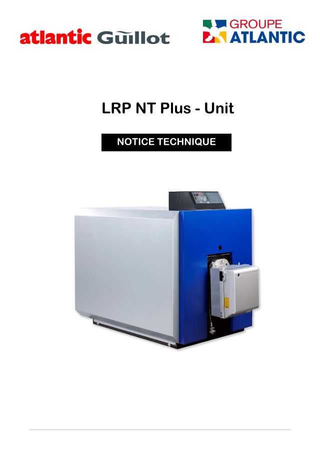 Premiere page : Notice d'installation Atlantic Solutions Chaufferie PYRONOX LRP NT PLUS UNIT F13 (4B) (042961)
