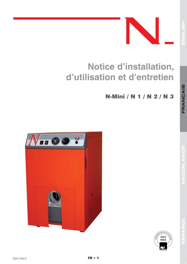 Premiere page : Notice d'utilisation ACV N2