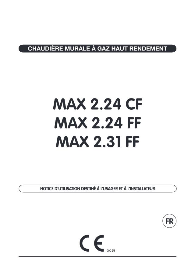 Premiere page : Notice d'utilisation Chappee LUNA 3 MAX 2.24 FF (CPN458243580)