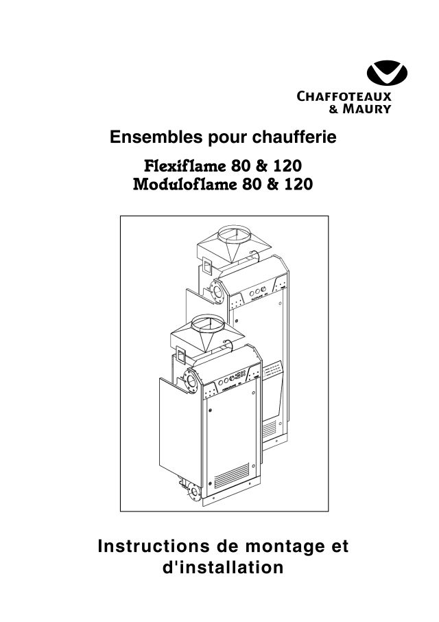 Premiere page : Notice d'utilisation Chaffoteaux MODULOFLAME 80 P FR (900620021)