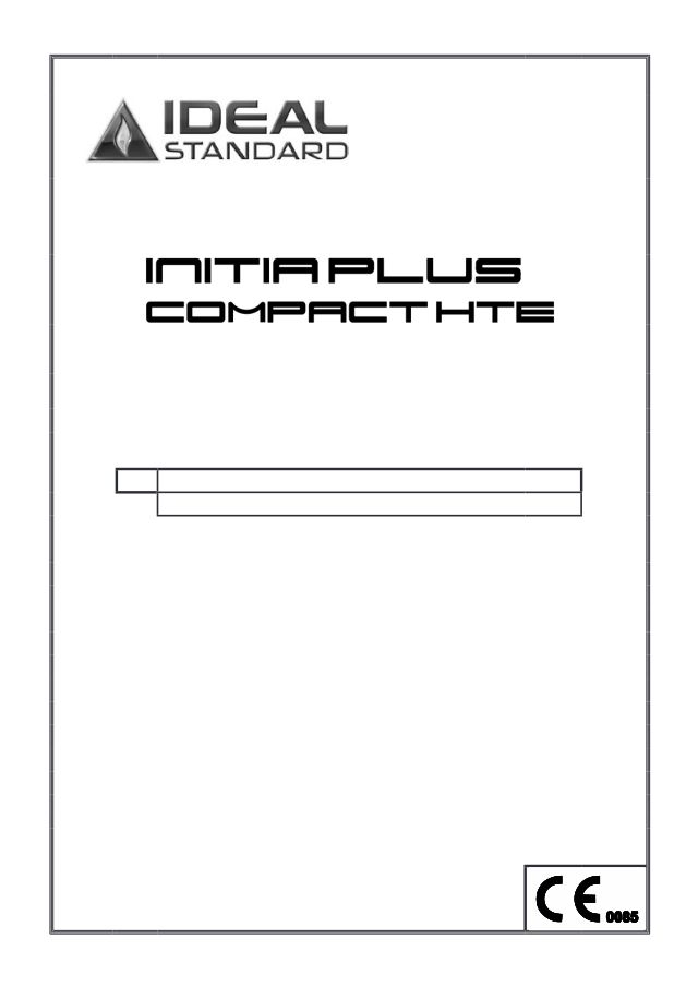 Première page : Notice d'utilisation Chappee INITIA PLUS COMPACT 2.24 HTE