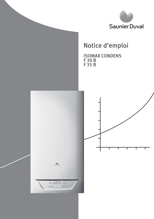 Première page : Notice d'utilisation Saunier Duval IsoMax Condens F 35-B P-FR