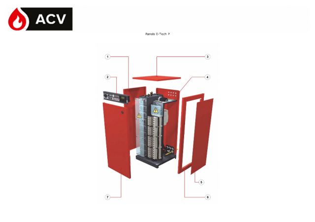Première page : Pièces détachées ACV E-Tech P 201
